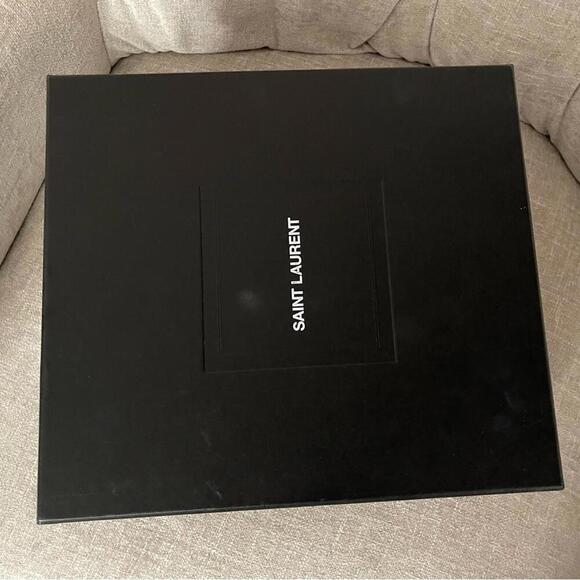 Saint Laurent OPYUM SANDAL CROCODILE LEATHER WITH BLACK HEEL - Picture 6 of 6